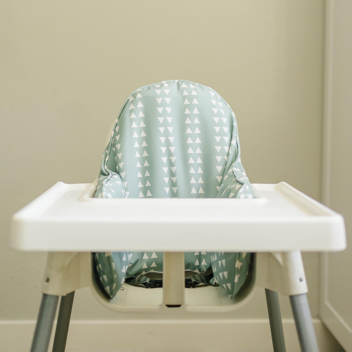 Sage Geo Triangle IKEA Antilop Cushion Cover