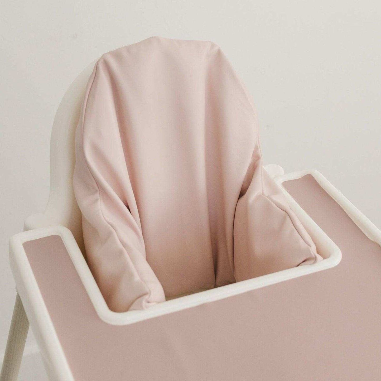 Blush Pink Vegan Leather IKEA Antilop Cushion Cover