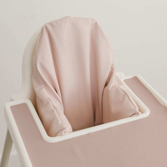 Blush Pink Vegan Leather IKEA Antilop Cushion Cover