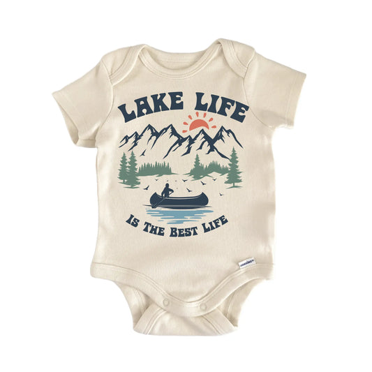 Lake Life Best Life Newborn Baby Onesie®