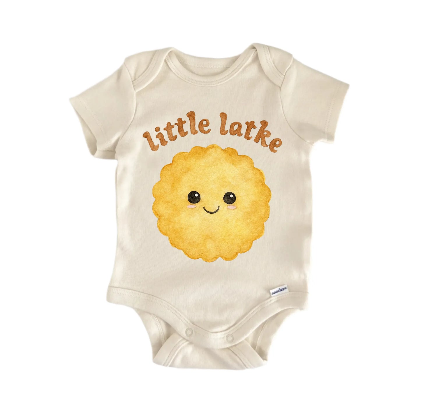 Latke Jewish Hanukkah Newborn Baby Onesie® Onesie®