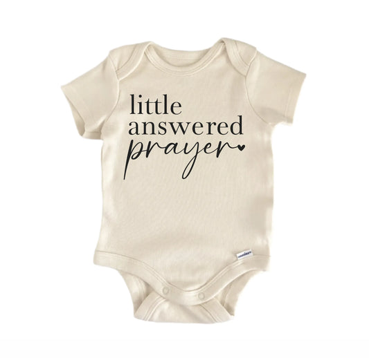 Little Answered Prayer Newborn Baby Onesie®