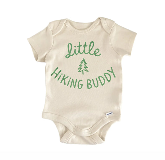 Little Hiking Buddy Newborn Baby Onesie®