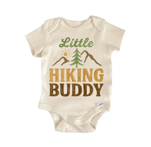 Little Hiking Buddy Newborn Baby Onesie®