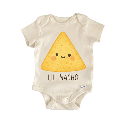 Little Nacho Mexican Food Newborn Baby Onesie®