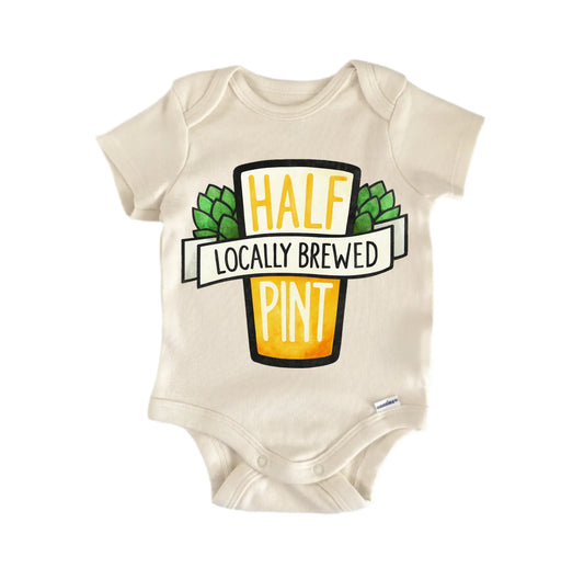 Locally Brewed Half Pint Newborn Baby Onesie®