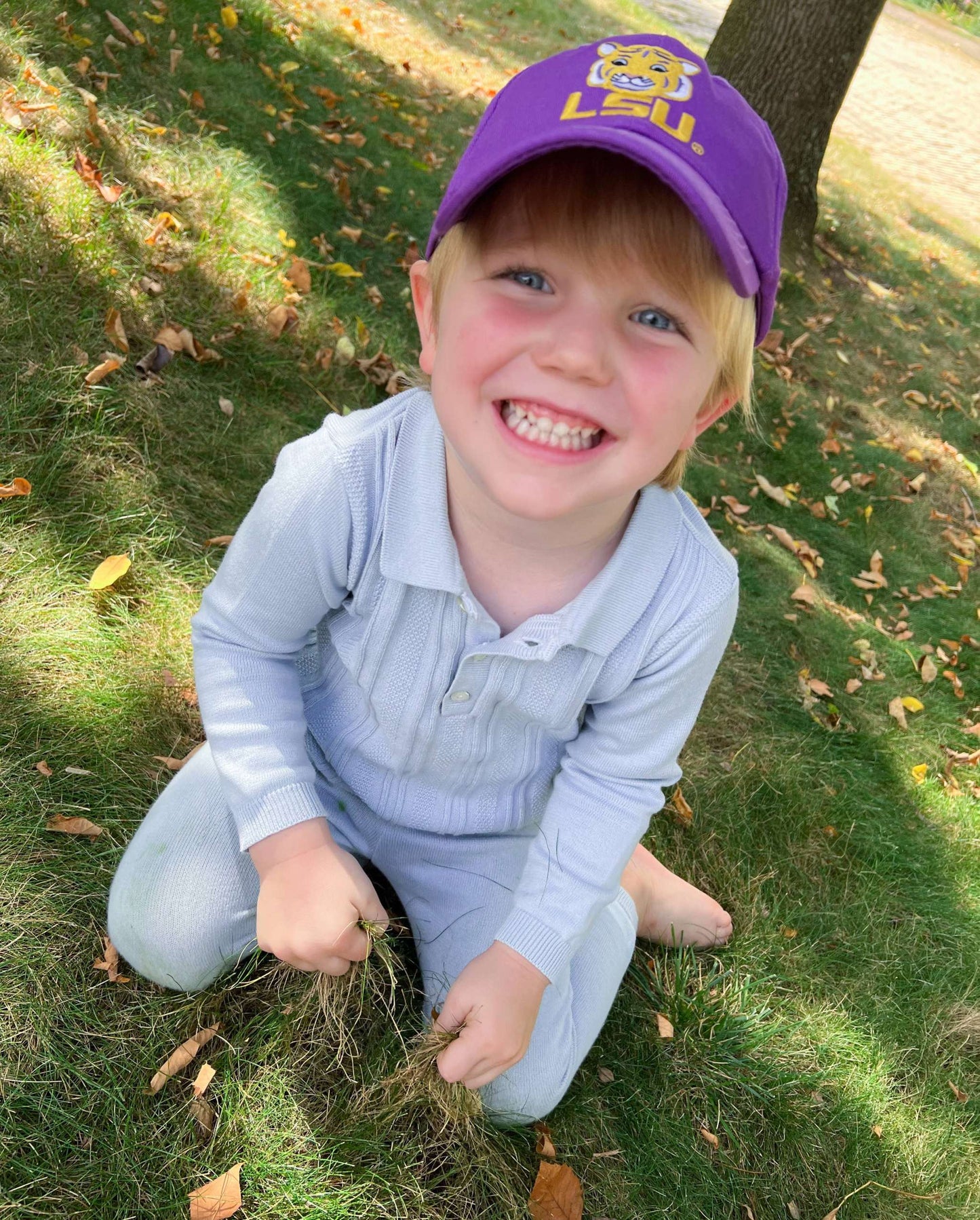 LSU Tigers game day baseball hat, additional view