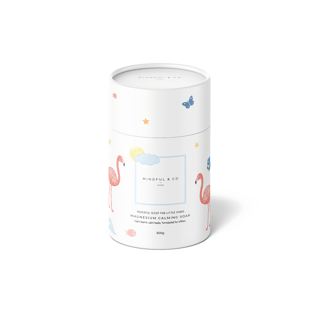 Magnesium calming soak front view