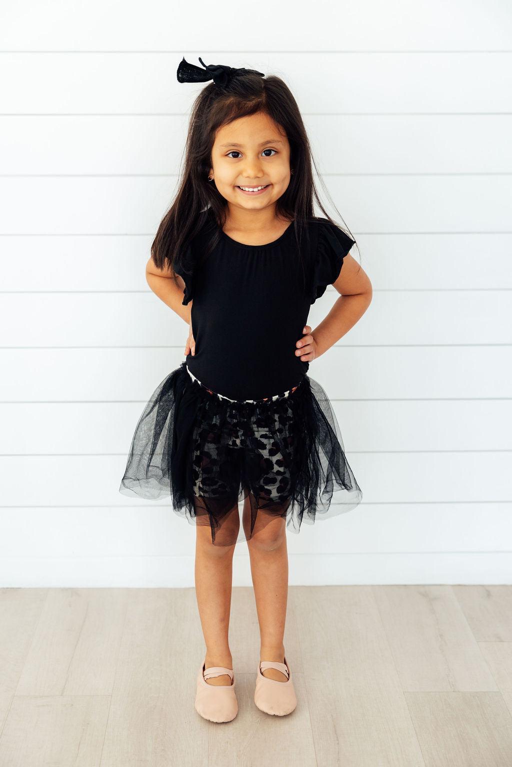 Wild One tutu shorts back view