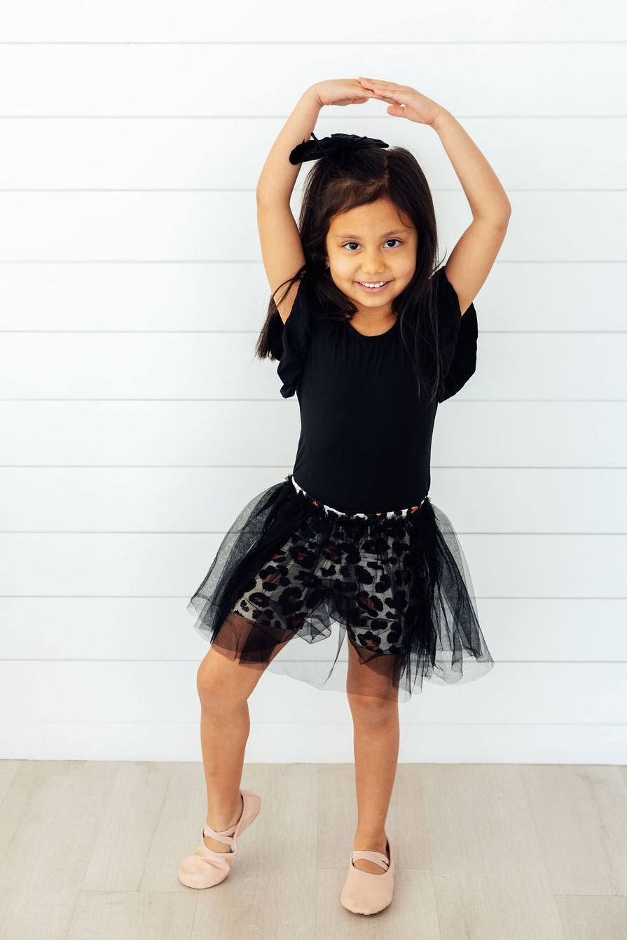Wild One tutu shorts front view