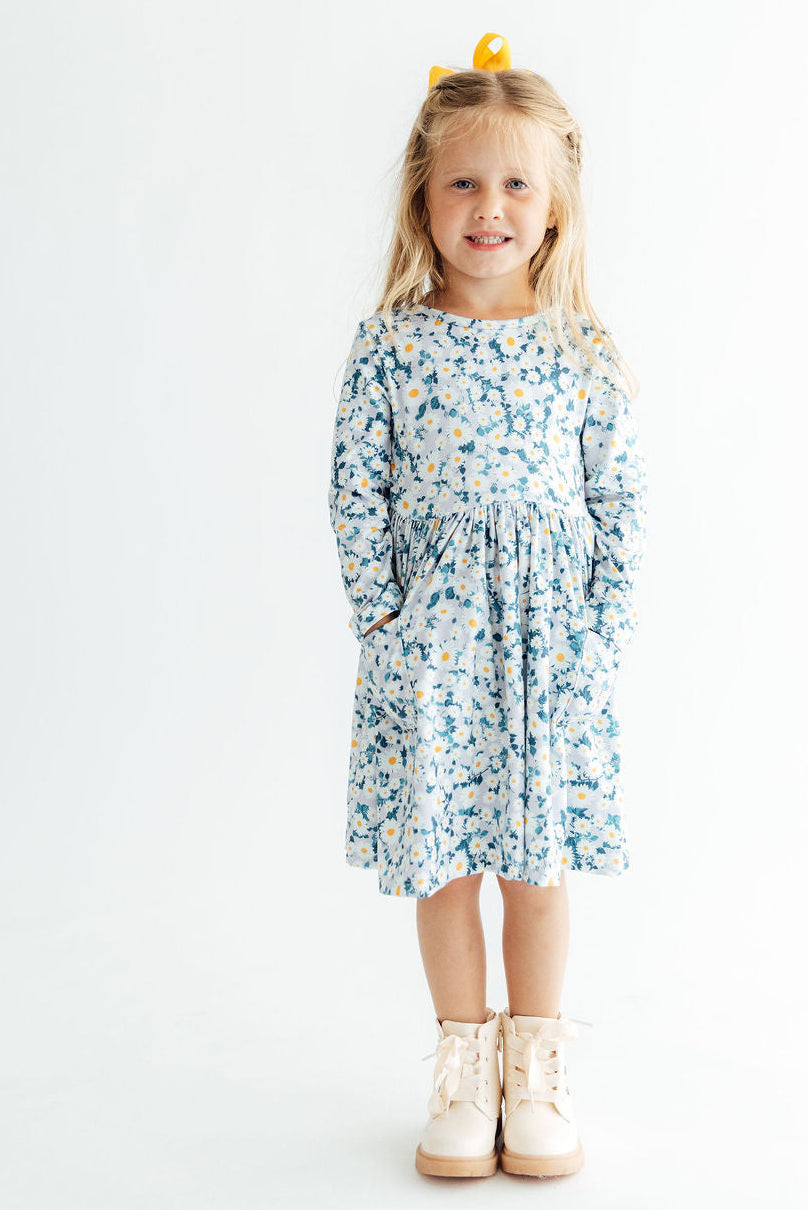 Oopsie Daisy S/S Pocket Twirl Dress