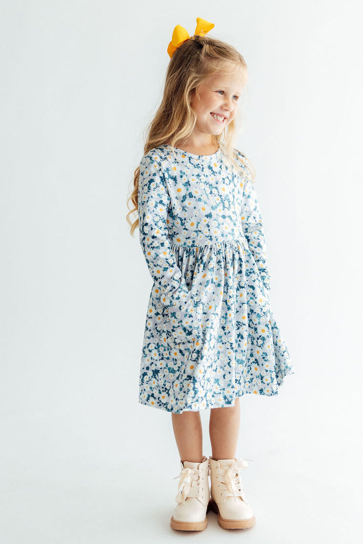 Oopsie Daisy S/S Pocket Twirl Dress