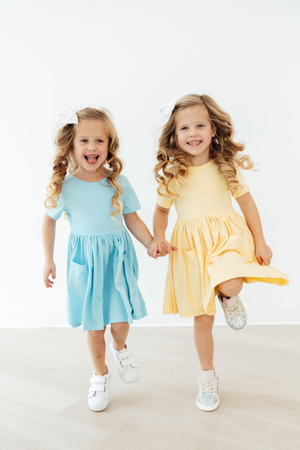 SALE Bluebird 3/4 Sleeve Ruffle Twirl Dress