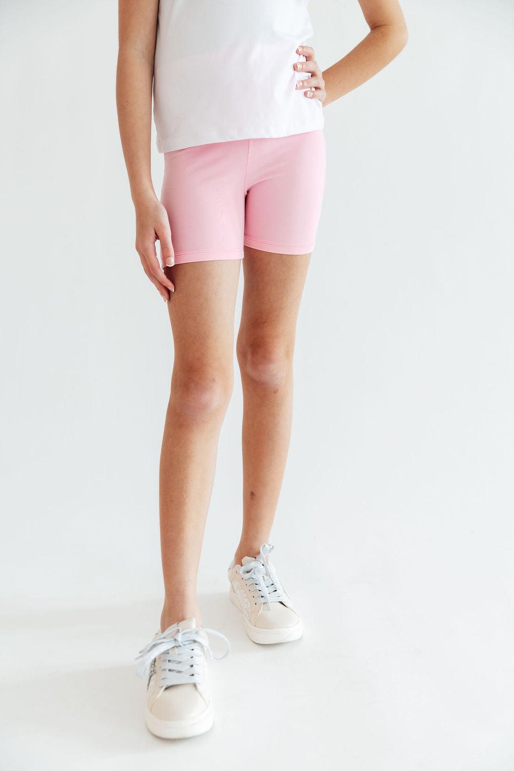 Bubblegum Pink Twirl Shorts