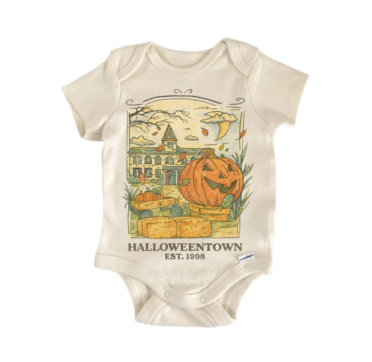 Movie Halloween Pumpkin Newborn Baby Onesie®