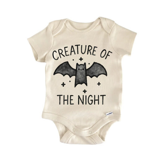 Night Creature Bat Halloween Newborn Baby Onesie®