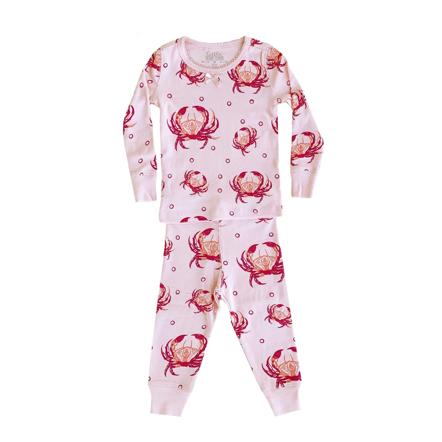 Pink Crab Pajamas