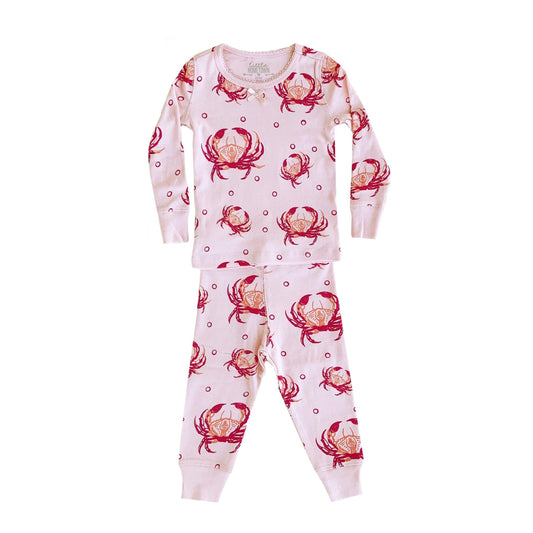 Pink Crab Pajamas