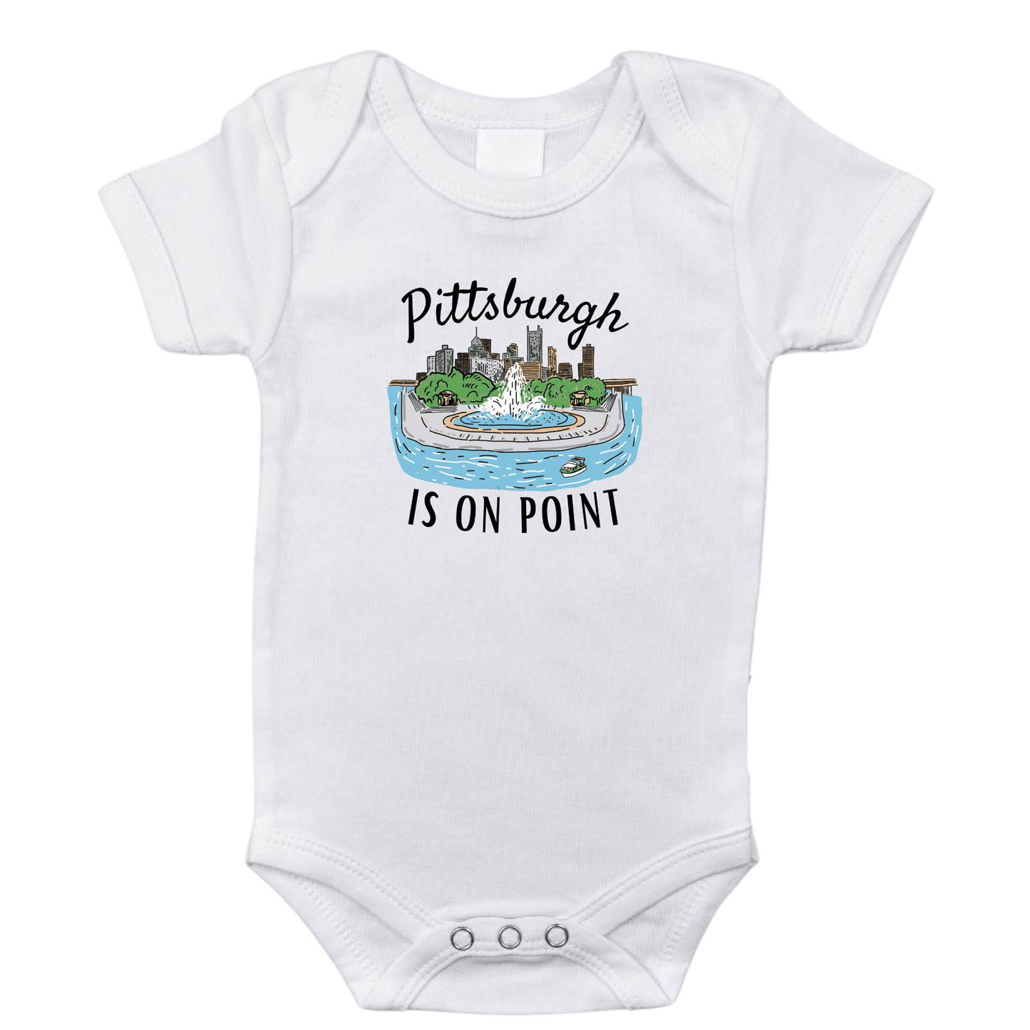 Pittsburgh is on Point Onesie