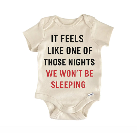 Pop Music Sleeping Newborn Baby Onesie®