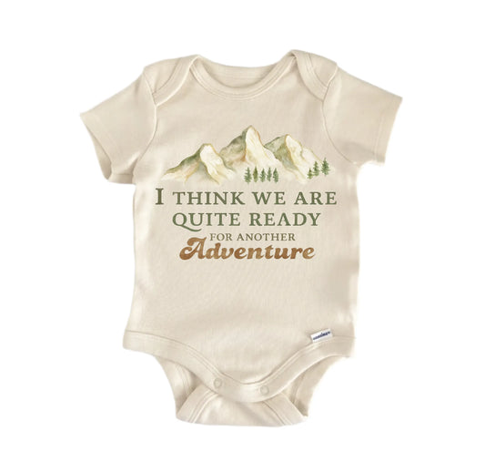 Quite Ready Adventure Newborn Baby Onesie®
