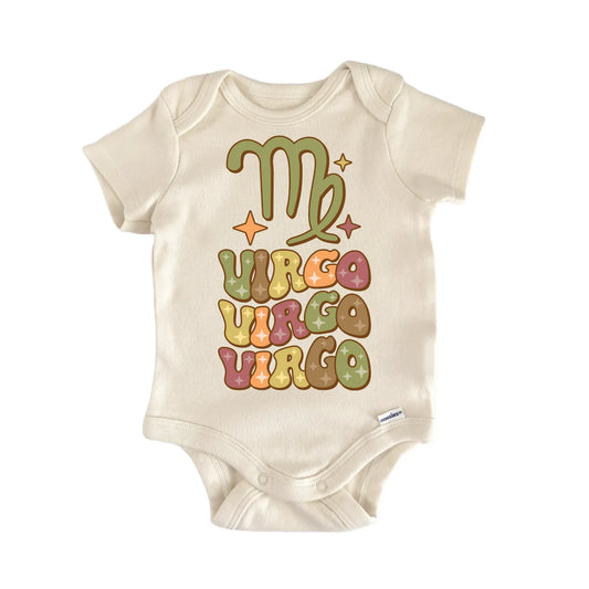 Retro Zodiac Vintage Virgo Newborn Baby Onesie®