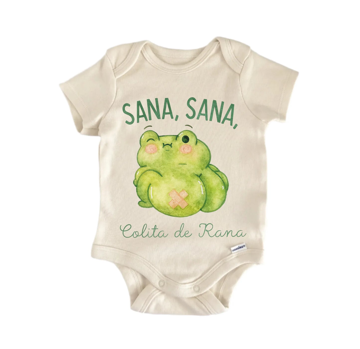 Sana Sana Colita De Rana Mexican Newborn Baby Onesie® Onesie®