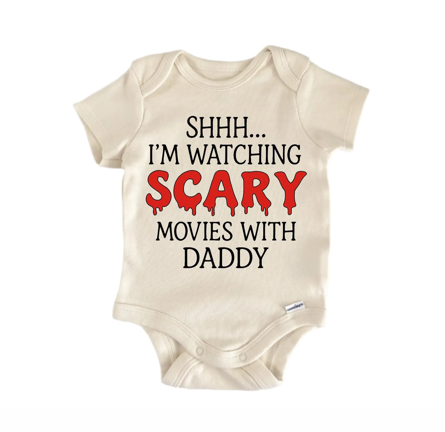 Scary Movie Horror Daddy Newborn Baby Onesie® Onesie®