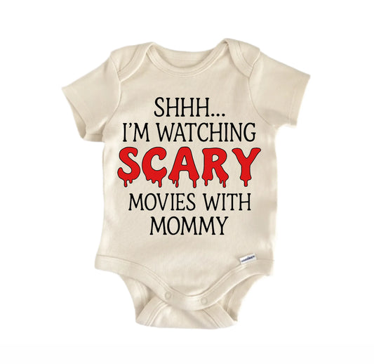 Scary Movie Horror Mommy Newborn Baby Onesie®