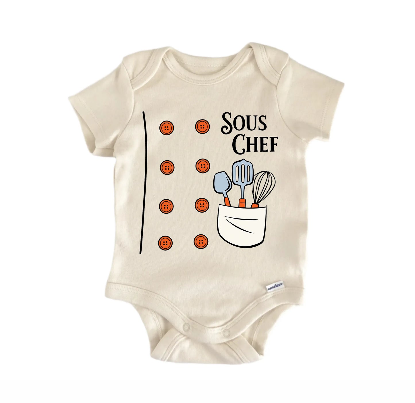 Sous Chef Cooking Chef Newborn Baby Onesie® Onesie®