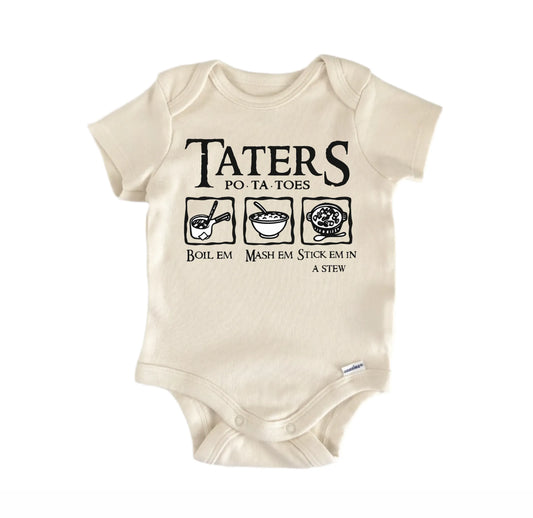Taters Potatos Fantasy Movie Newborn Baby Onesie®