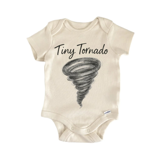 Tiny Tornado Weather Newborn Baby Onesie®