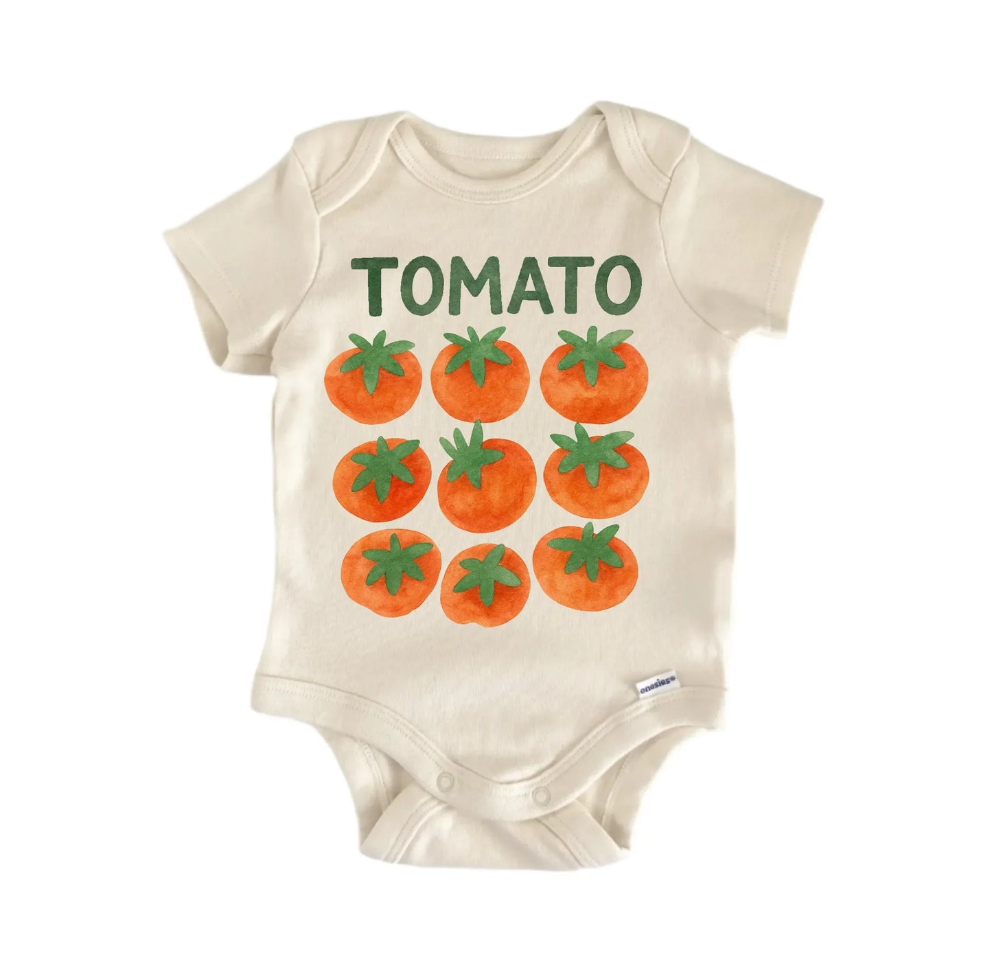 Tomato Fruit Boho Newborn Baby Onesie® Onesie®