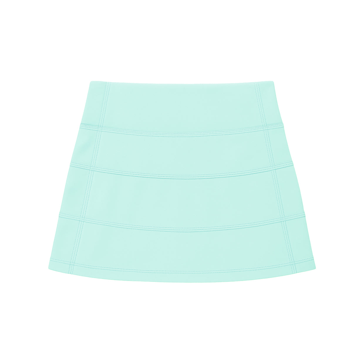 Teal Tennis Skort, back view