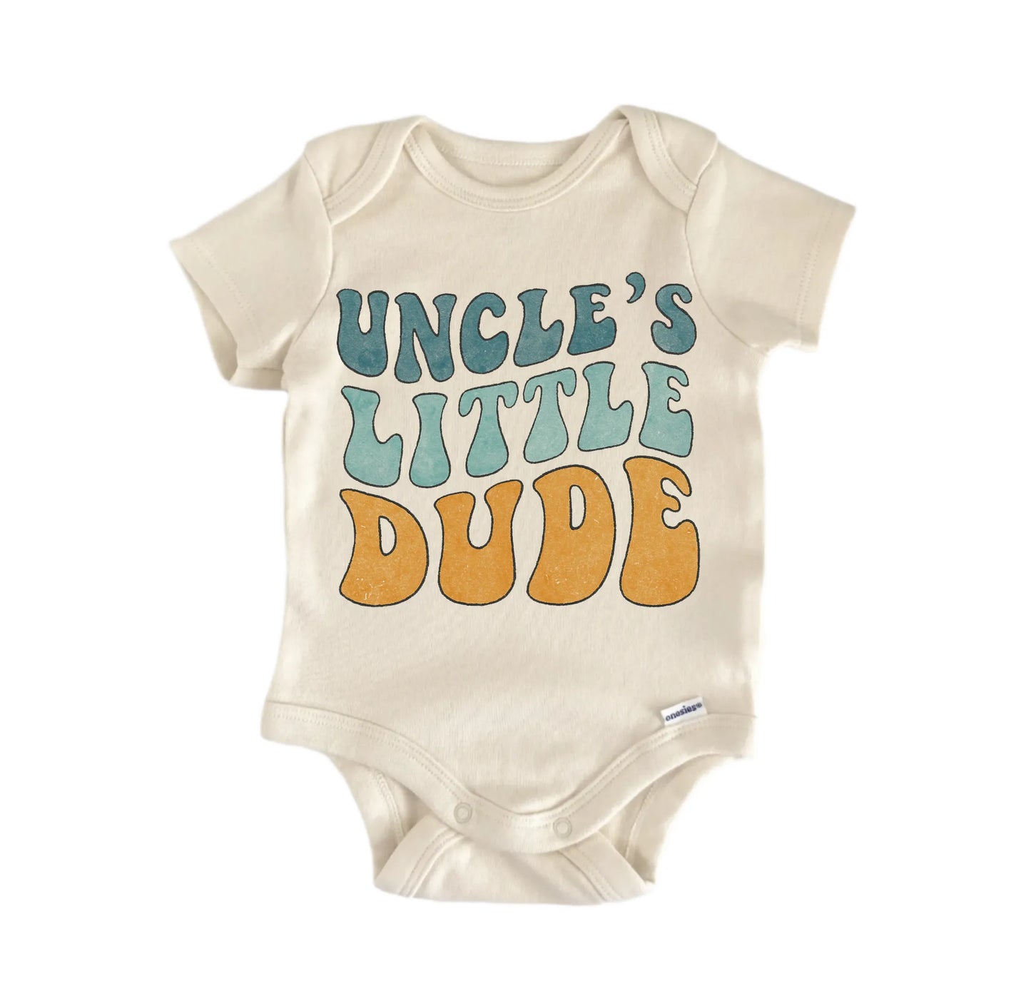 Uncle Little Dude Newborn Baby Onesie® Onesie®