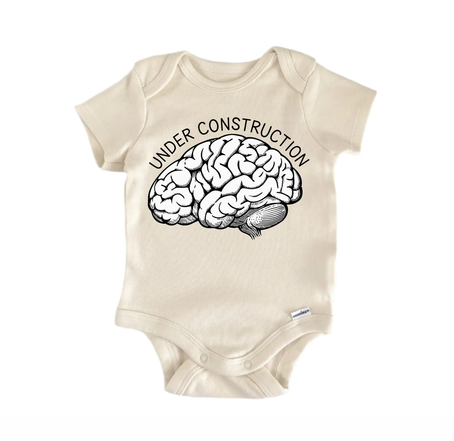 Under Construction Psychologist Newborn Baby Onesie® Onesie®