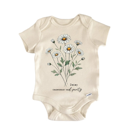 Wildflower Daisy Newborn Baby Onesie®