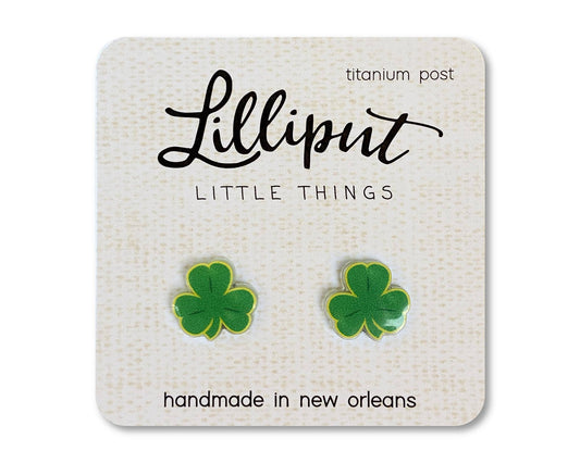 Lilliput Little Things - Shamrock Earrings