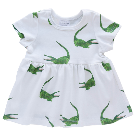 Alligators Organic Dress