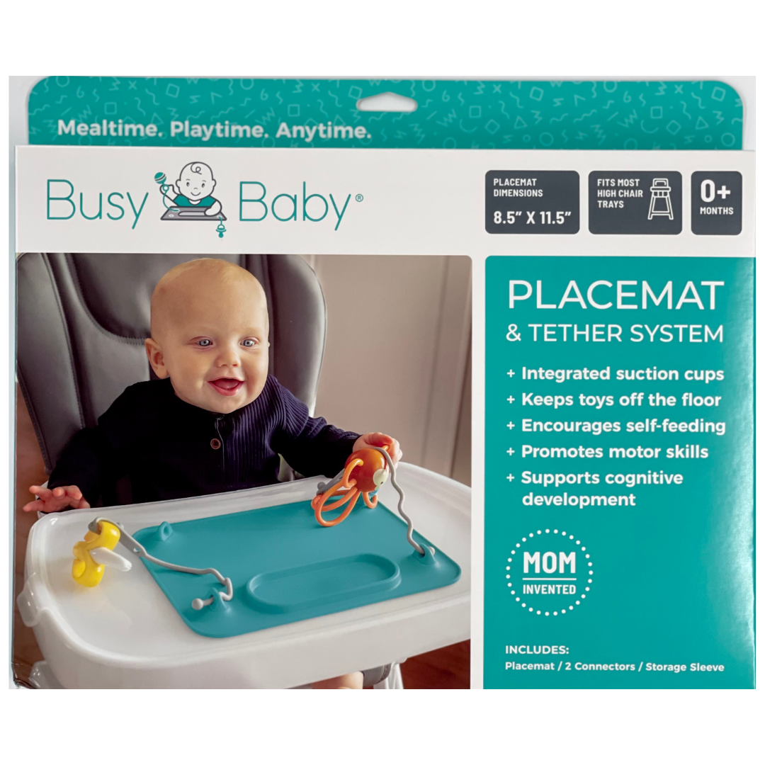Busy Baby Teether & Training Spoon - Spearmint