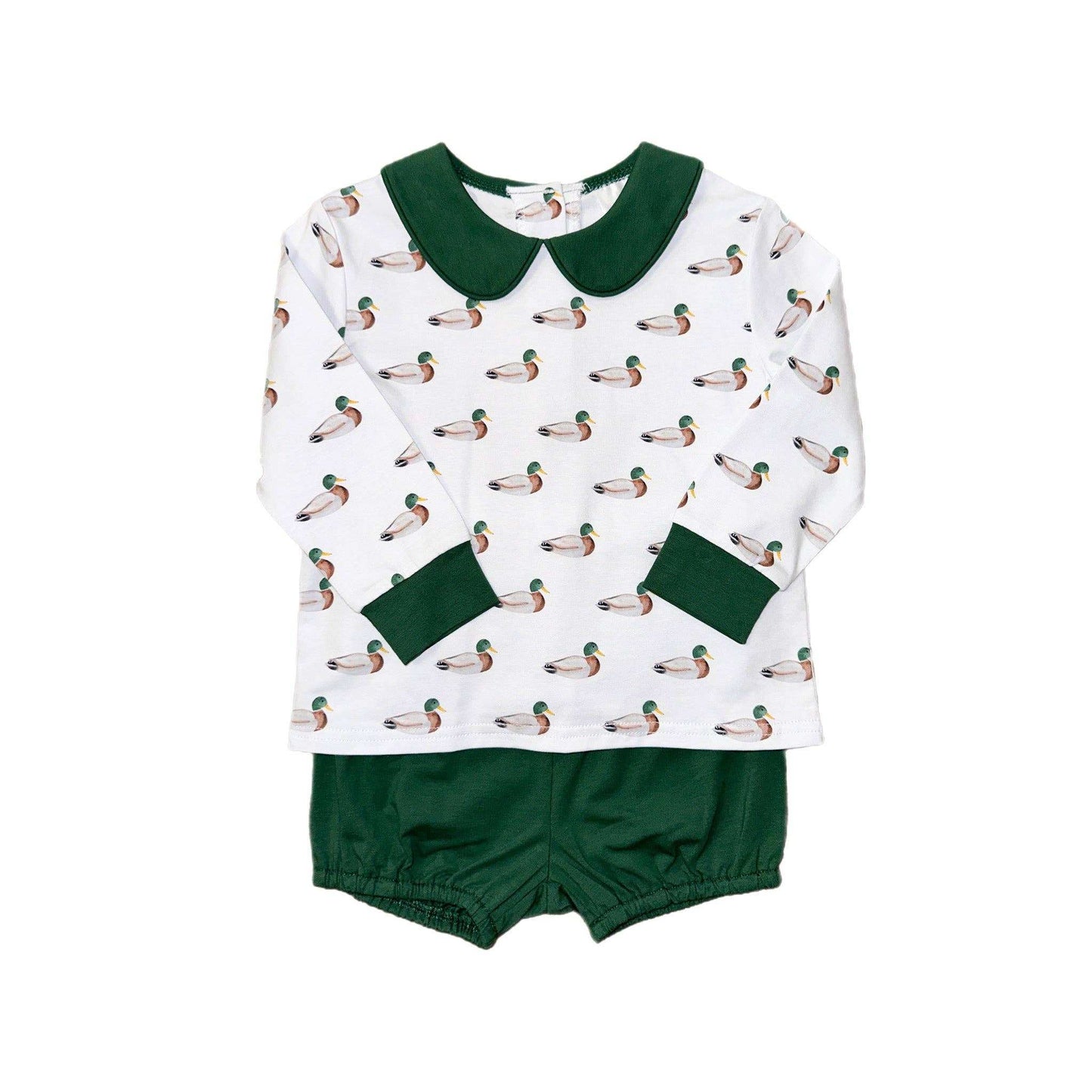 Cypress Row Childrens - Mallard Boys Bubble Short Set