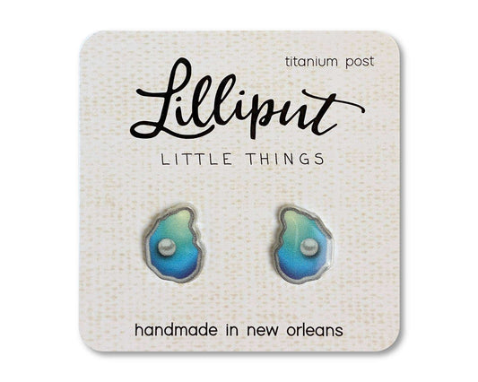 Lilliput Little Things - Oyster Earrings