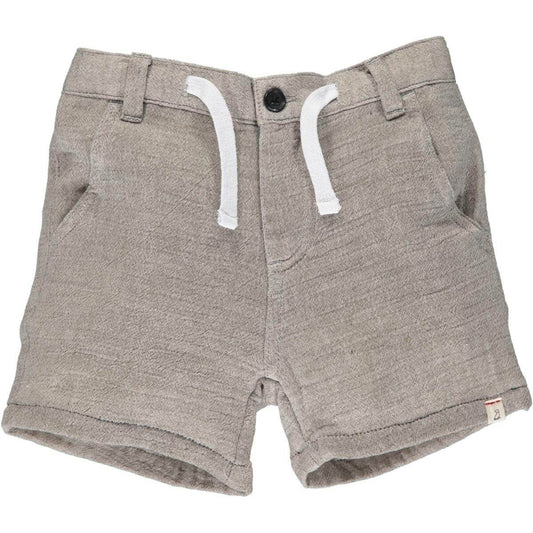 Brown Gauze Shorts