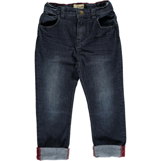 Boys denim jeans - Me & Henry blue slim fit.