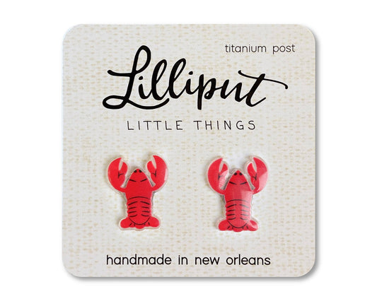 Lilliput Little Things - Crawfish Earrings