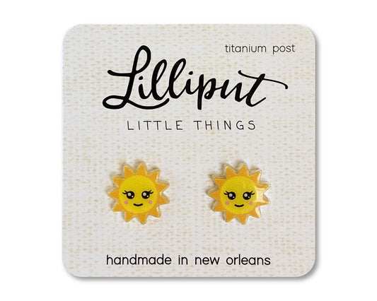 Lilliput Little Things - Smiley Sunshine Earrings
